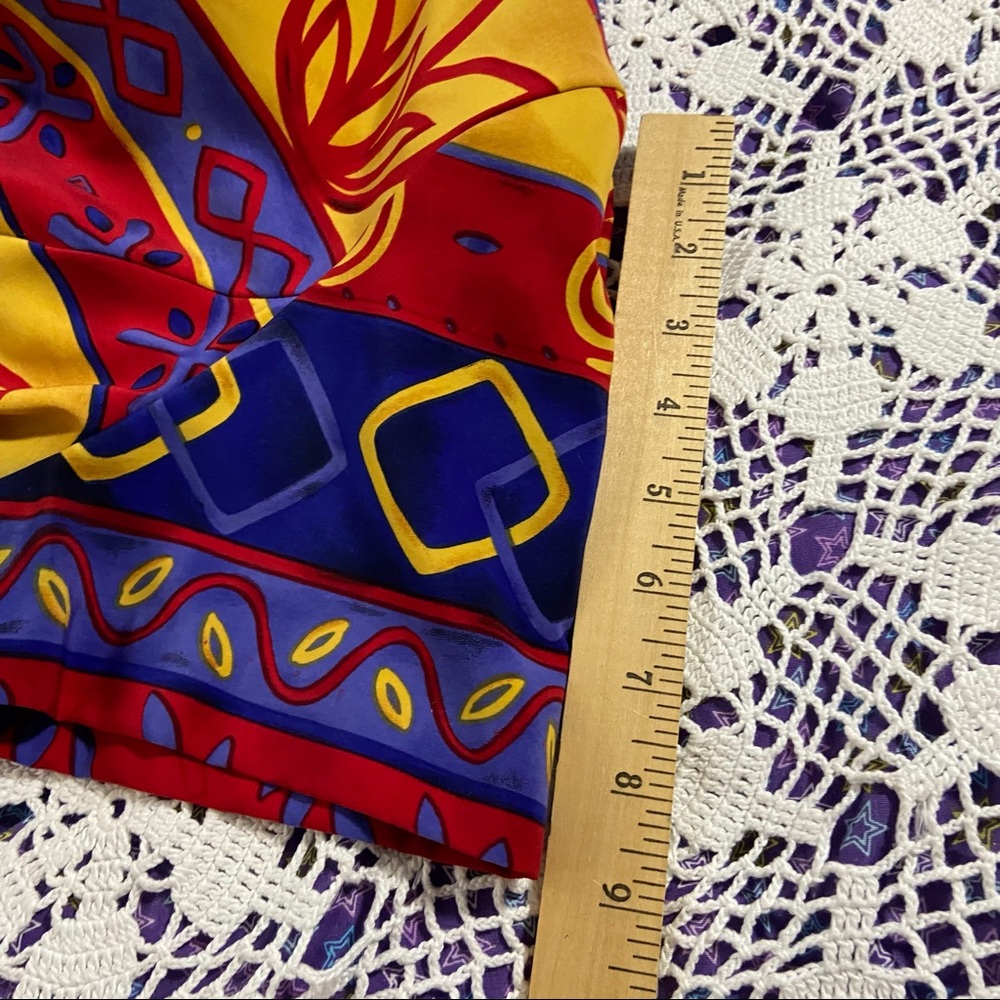 Sag Harbor Petite bright colored dress - Picture 8 of 11